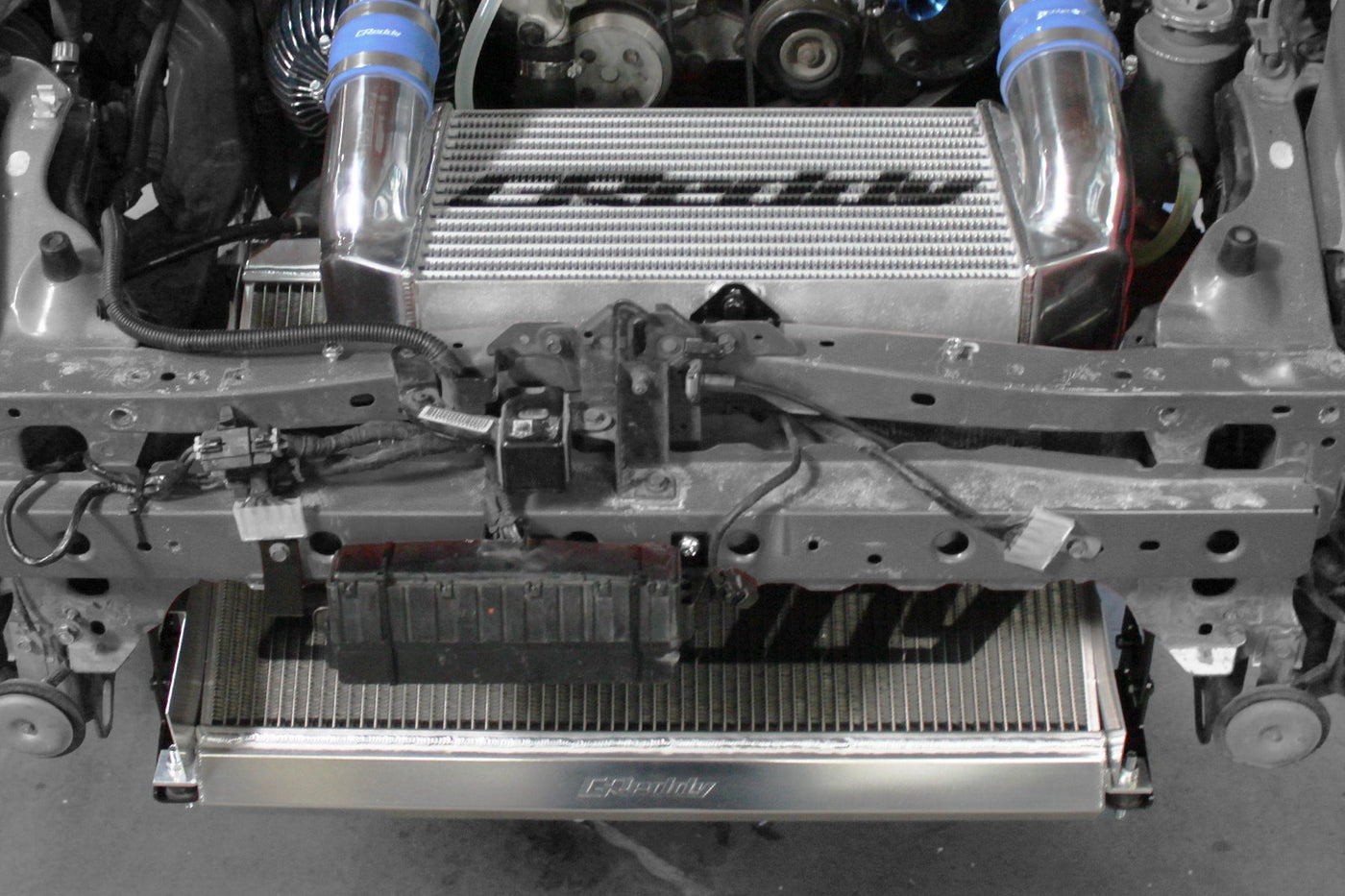 GREDDY V-MOUNT INTERCOOLER / RADIATOR KIT FD3S Ver. 2 STANDARD KIT