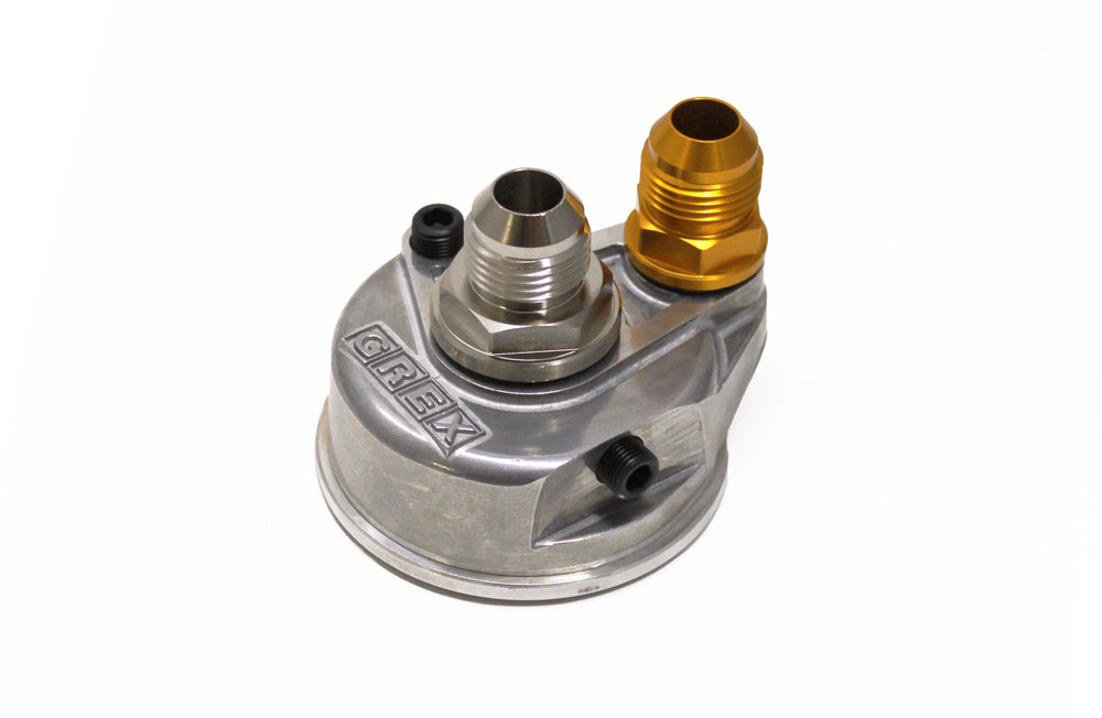 TYPE-B OIL BLOCK ADAPTER, ENG: 3/4-16UNF, 62MM O-RING, 10AN - (1240111