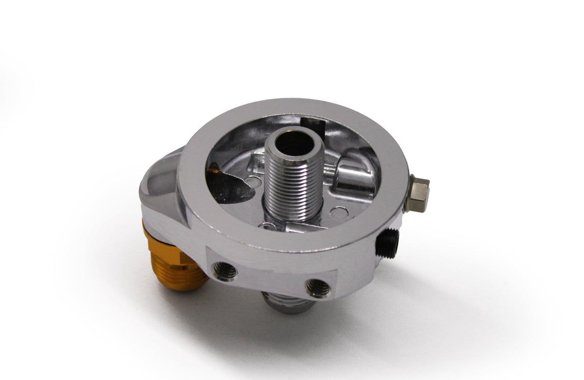 GReddy Oil Filter Relocation Block Adapter Type-G (AN) - for Remote Fi
