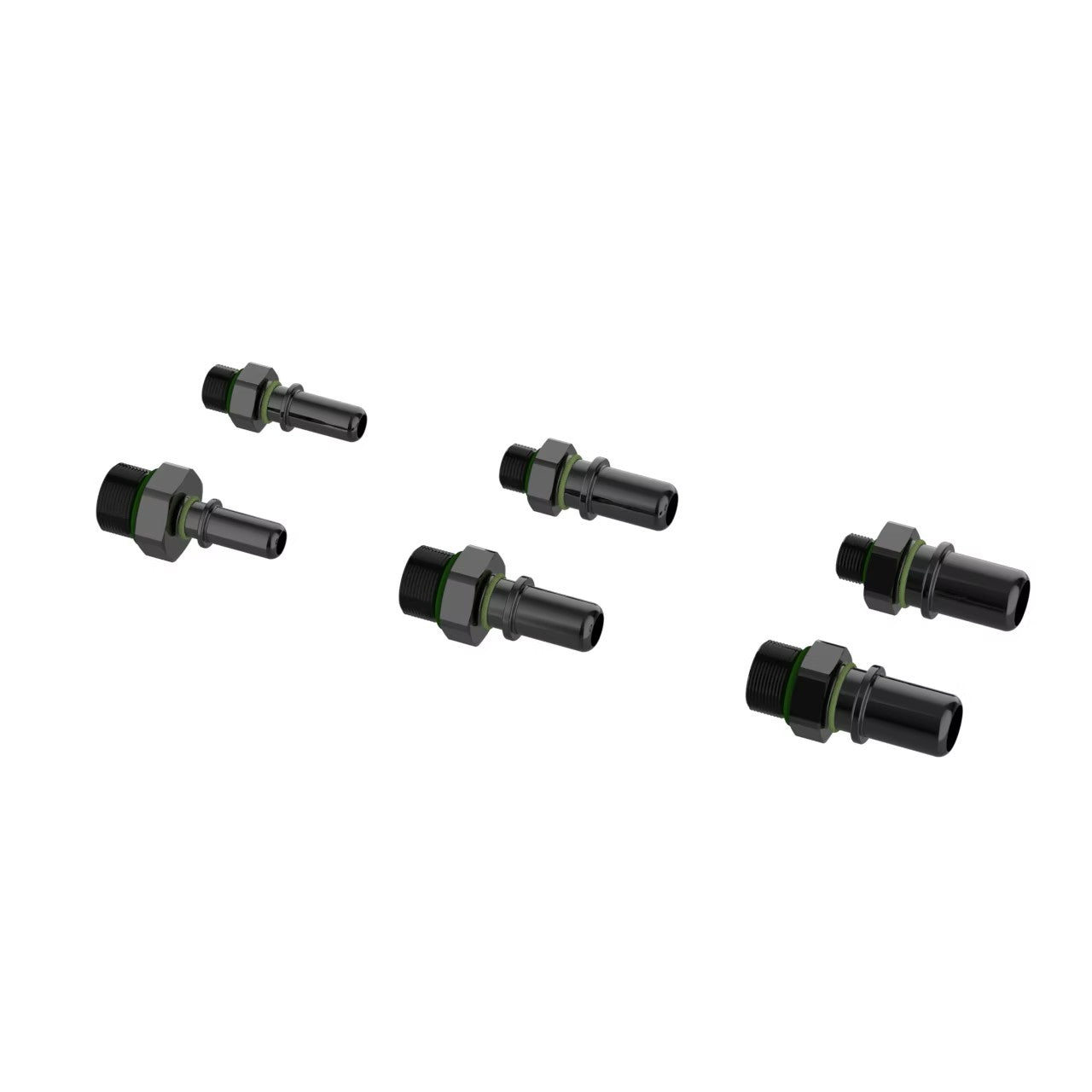 GREDDY PRO/SPEC TO MALE ORB ADAPTER(s) - BLACK - (12870400 12870600 12870800 12871000 12871200 12871600 12872000)