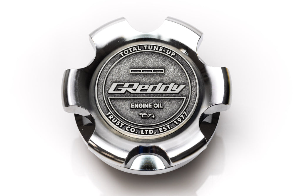 GReddy Type-B Oil Filler Cap 33.7 - Blue | Multiple Mazda Fitments (13901504) main image 1