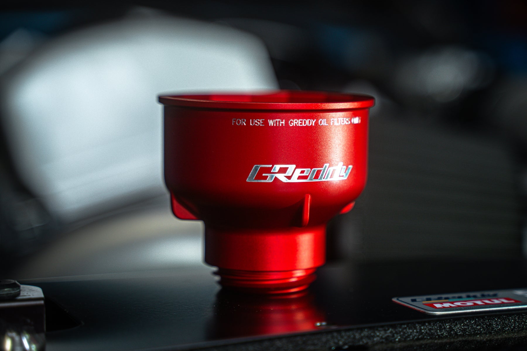 GReddy X Motul Aluminum Funnel / Oil Filter Removal Tool