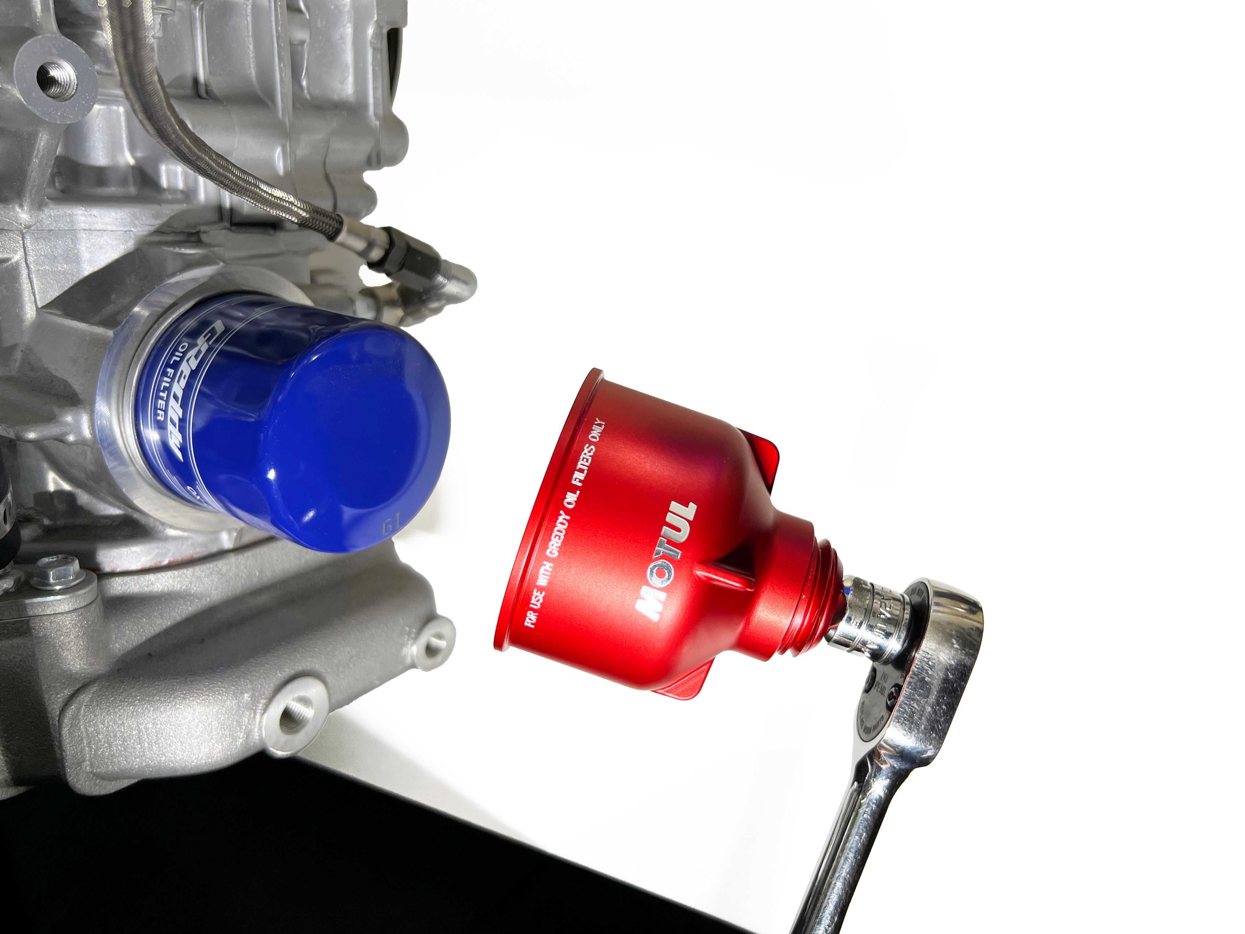 GReddy X Motul Aluminum Funnel / Oil Filter Removal Tool