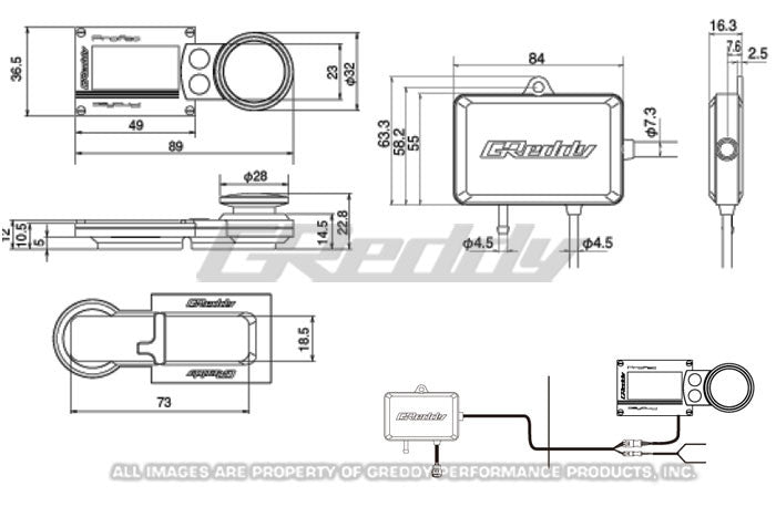 PROFEC BOOST CONTROLLER, AMBER 8BAR - (15500221)