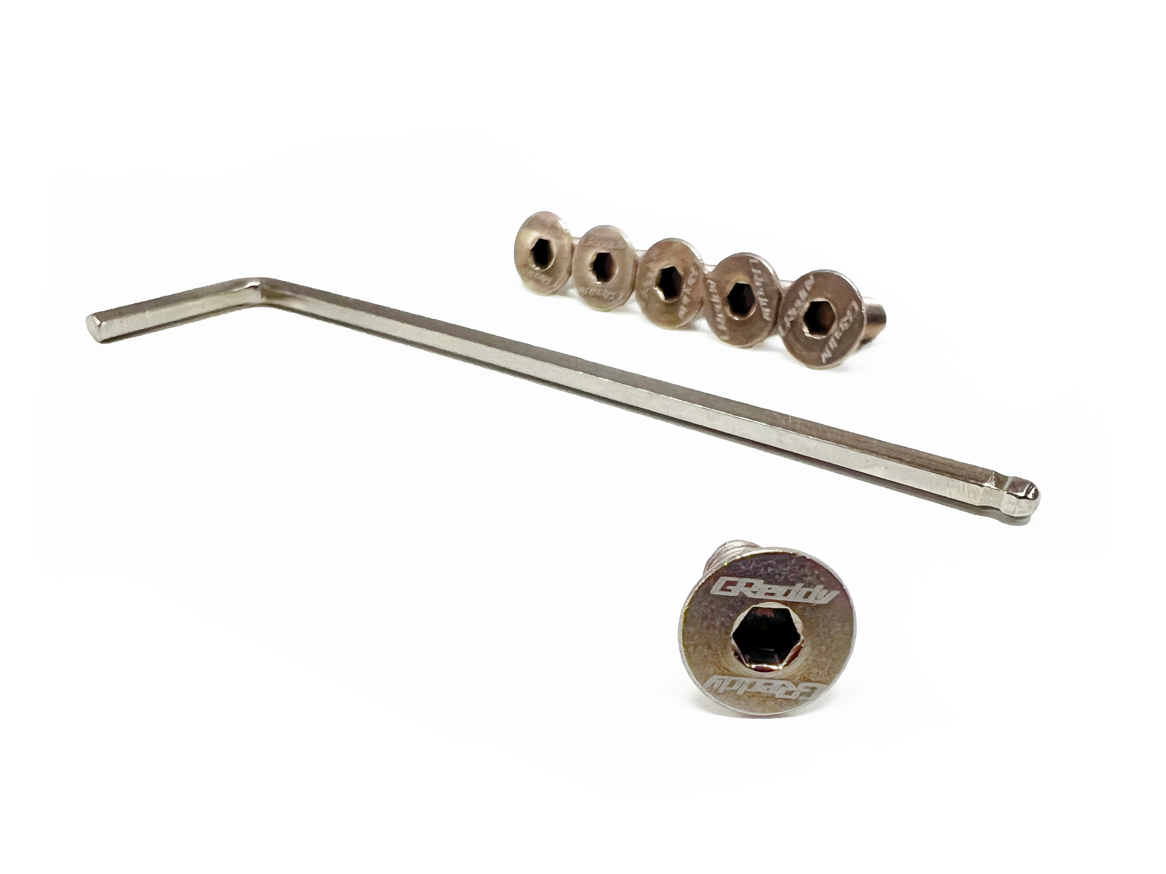 GReddy Steering Wheel Bolt Kit - Titanium