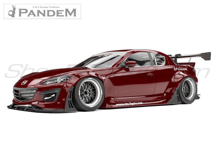 Red Mazda Rx8 Modified