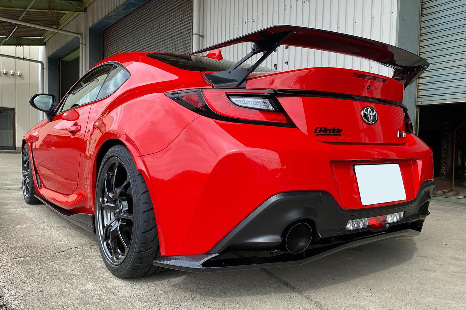 GREDDY X VOLTEX AERO KIT GR86/BRZ (ZN8/ZD8) CARBON REAR UNDER SPOILER