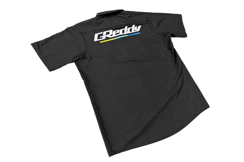 GReddy Mechanic's Button-up Work Shirt(s) V3 - Black