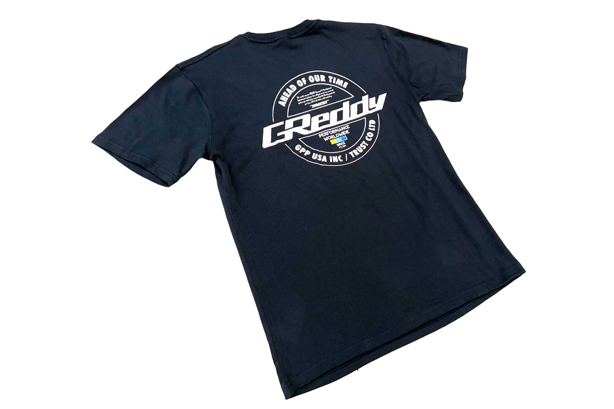 GReddy Worldwide Seal Tee - Navy Blue