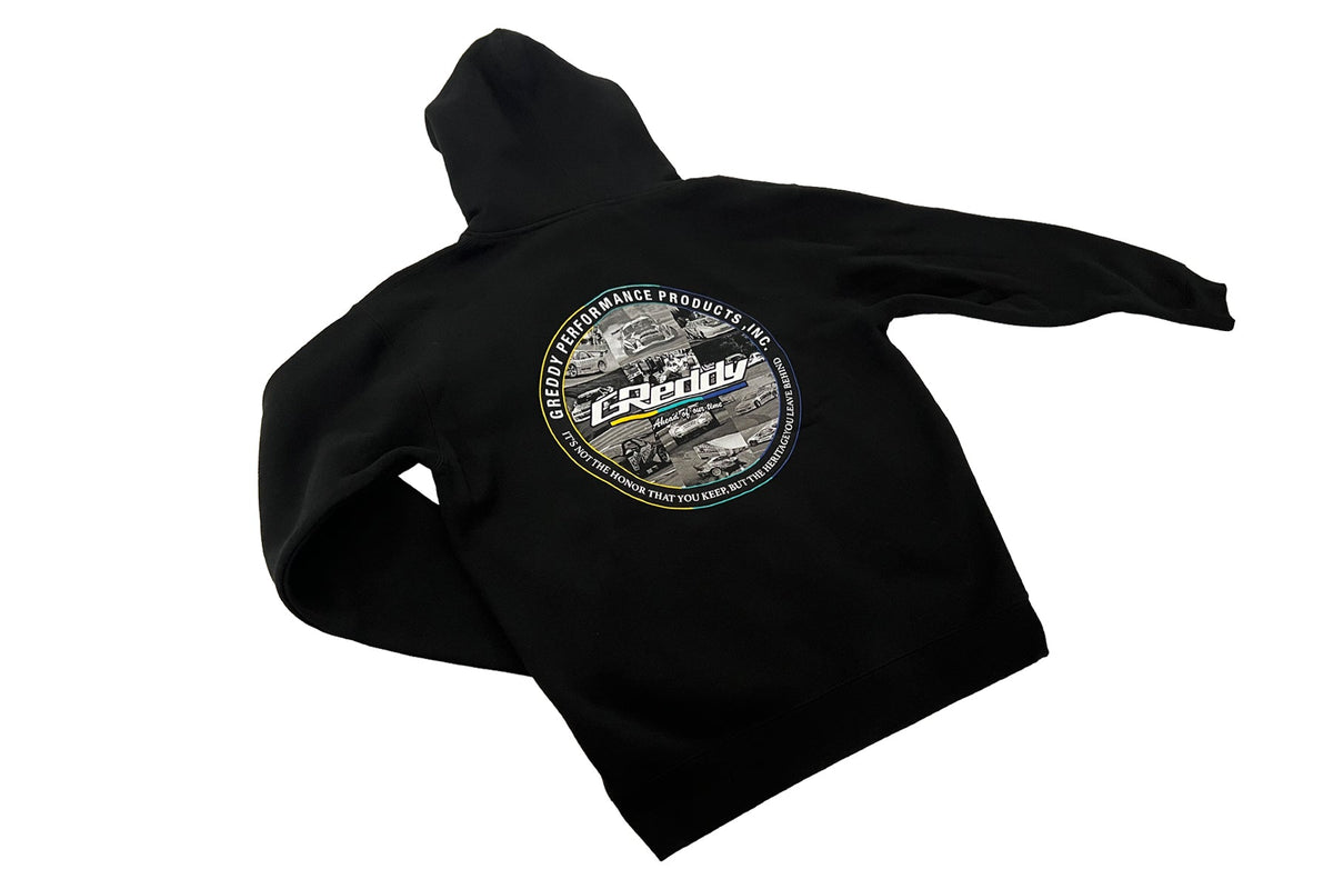G Reddy Label GReddy Performance Pullover Hood - Black