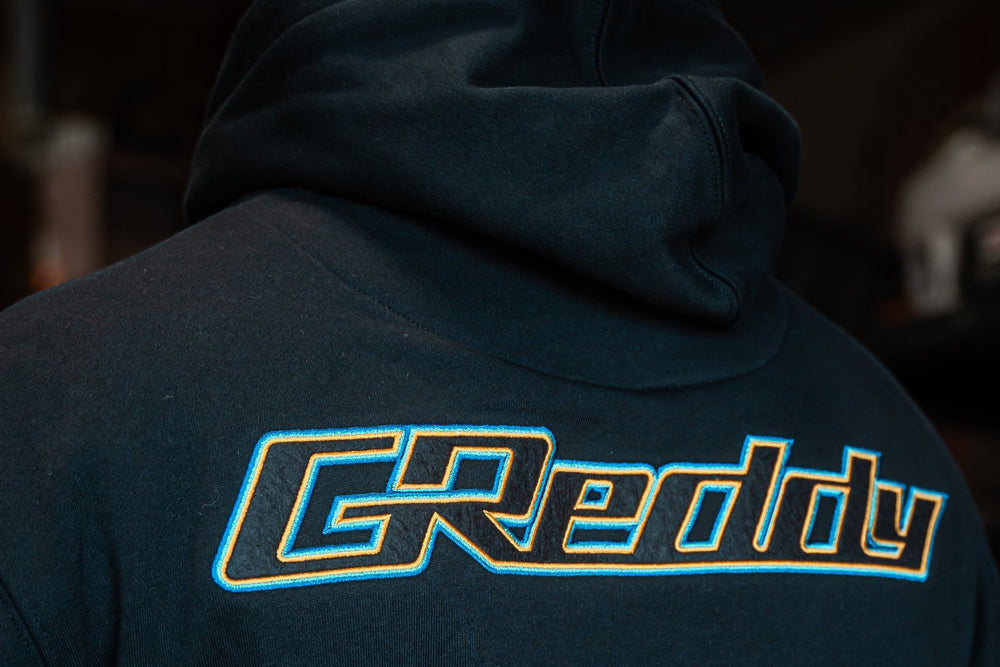 G Reddy Rx Logo GReddy G Logo Pullover Hoodie - Black