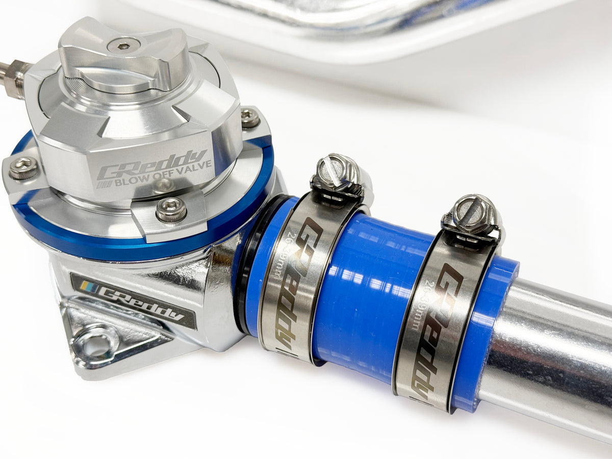 G Reddy Label STAINLESS 26-39MM GREDDY DUAL-BEAD BOOST CLAMPS - (22410039S)