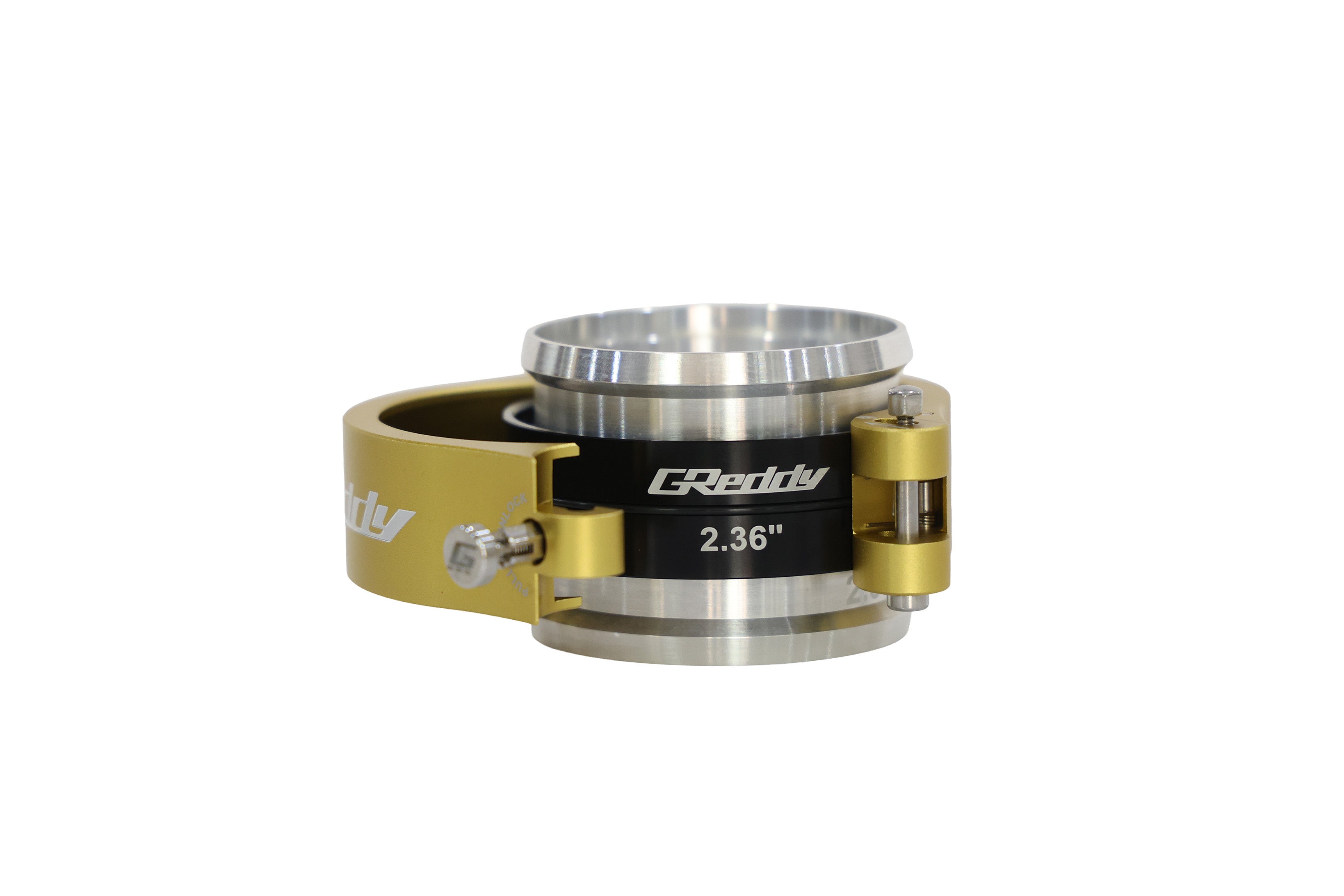 GReddy Boost Tube Clamp Set(s) - Aluminum/Gold - new sizes available n