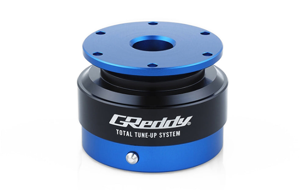 G Reddy Ii BLUE GREDDY RAPFIX II STEERING WHEEL QUICK RELEASE HUB - (70723801)