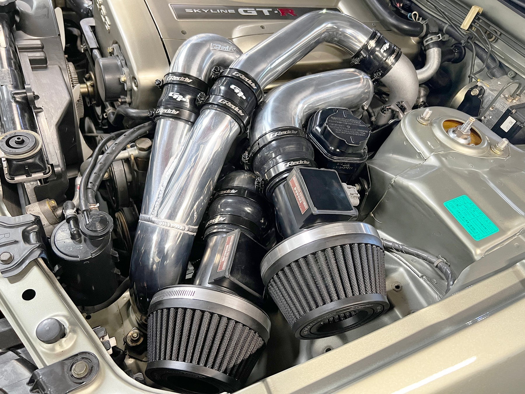 ShopGreddy Spl.: GReddy A/F-Type Airinx S 136 Air Filter, Baseplate & Adapters