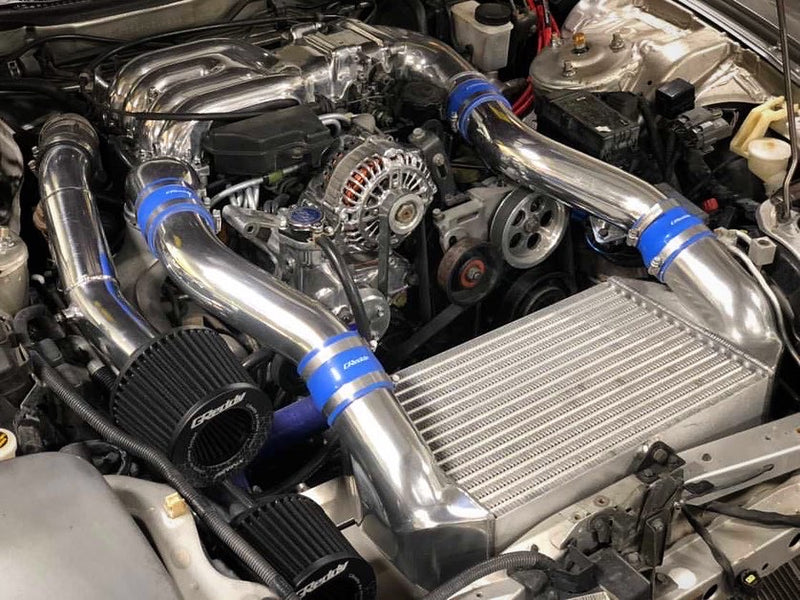 GREDDY V-MOUNT INTERCOOLER / RADIATOR KIT T-19 FD3S Ver. 2 FULL KIT