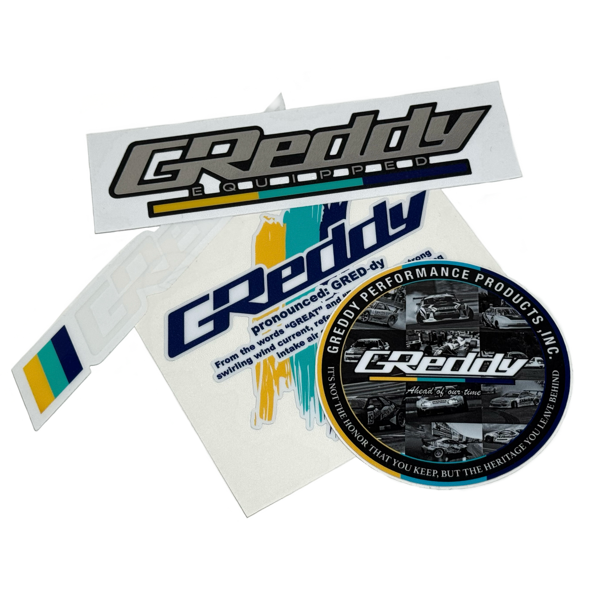 GReddy 2026 Sticker Pack (4)