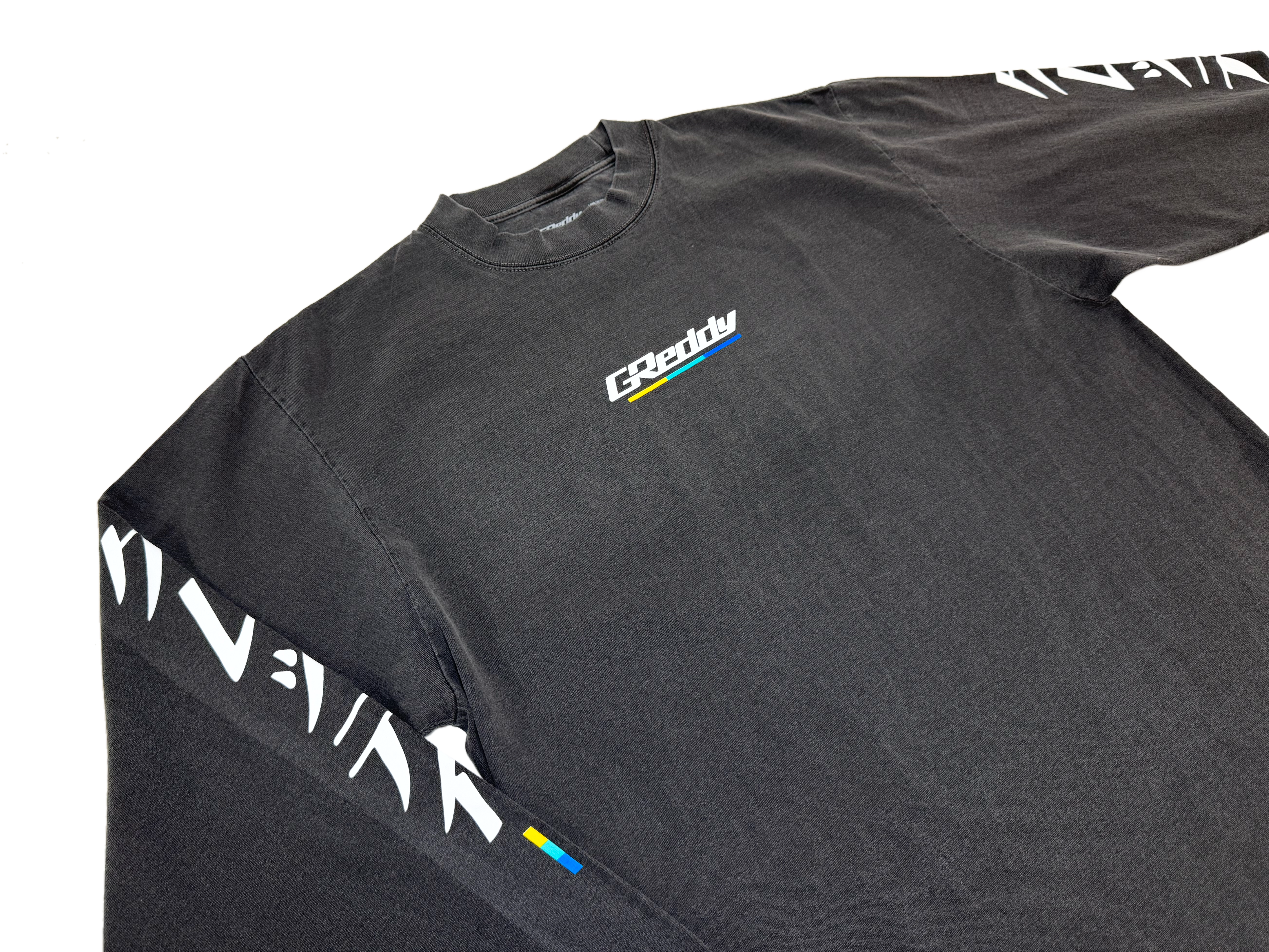 GReddy Understripe Boxy Long Sleeve Tee - Shadow