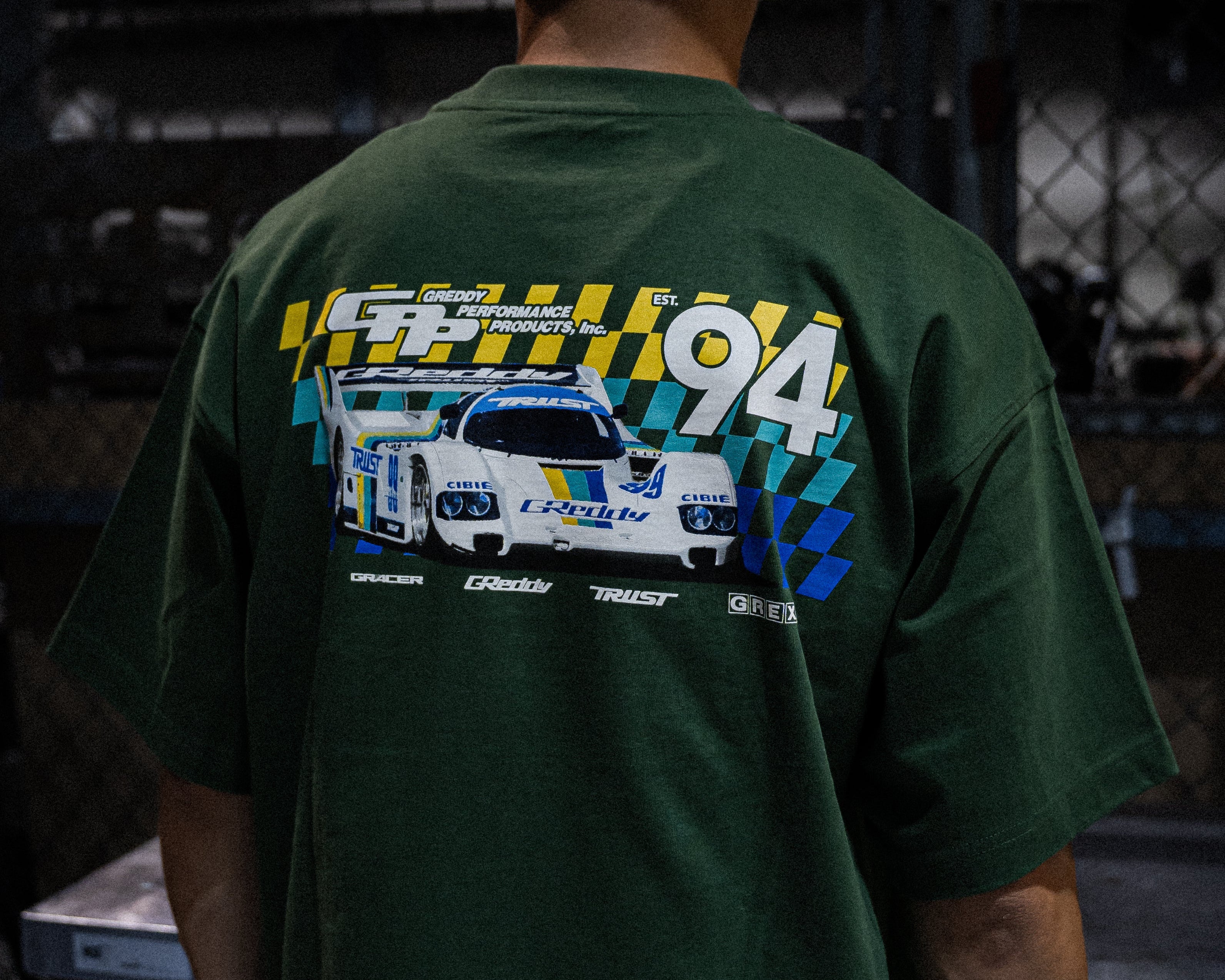 GReddy Established Tee - Forest Green
