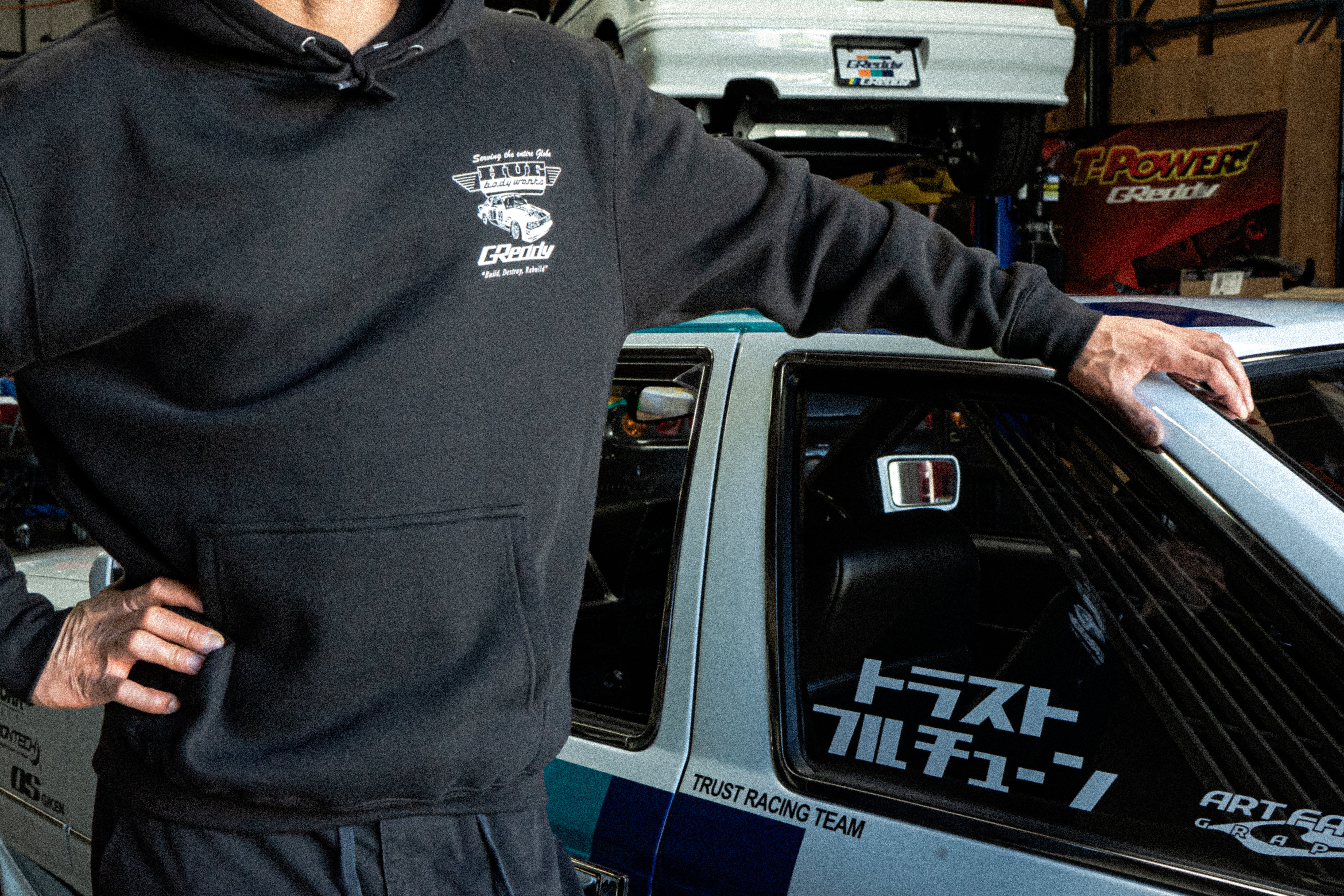 HUF x GReddy Body Works Pullover Hoodie