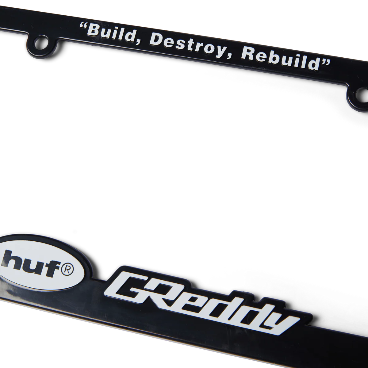 HUF x GReddy License Plate Frame