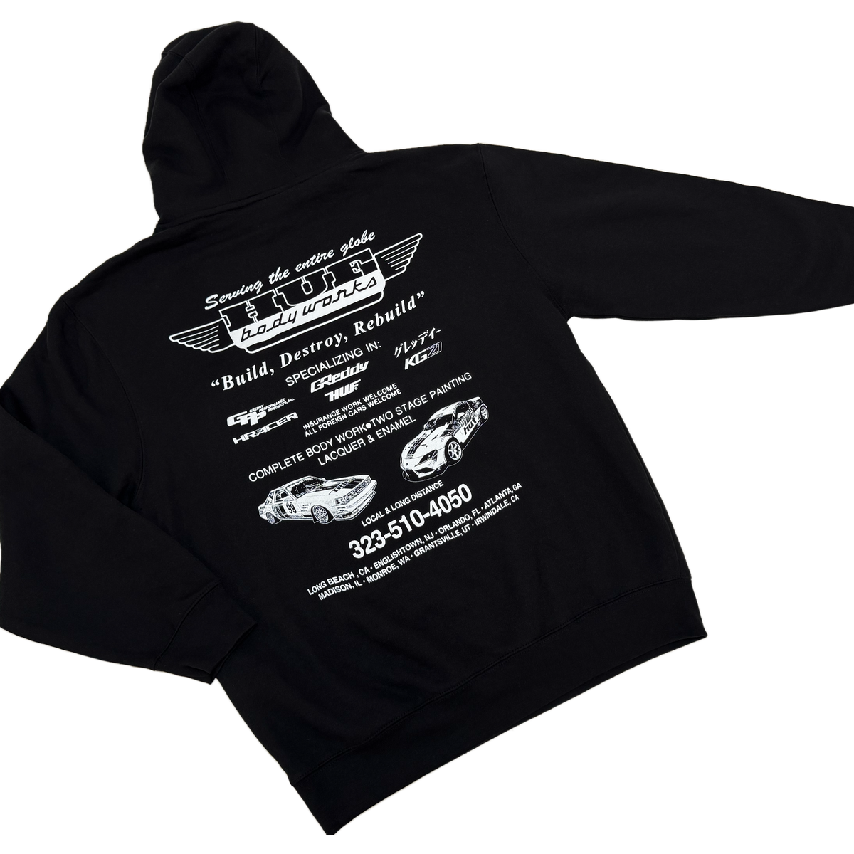 HUF x GReddy Body Works Pullover Hoodie