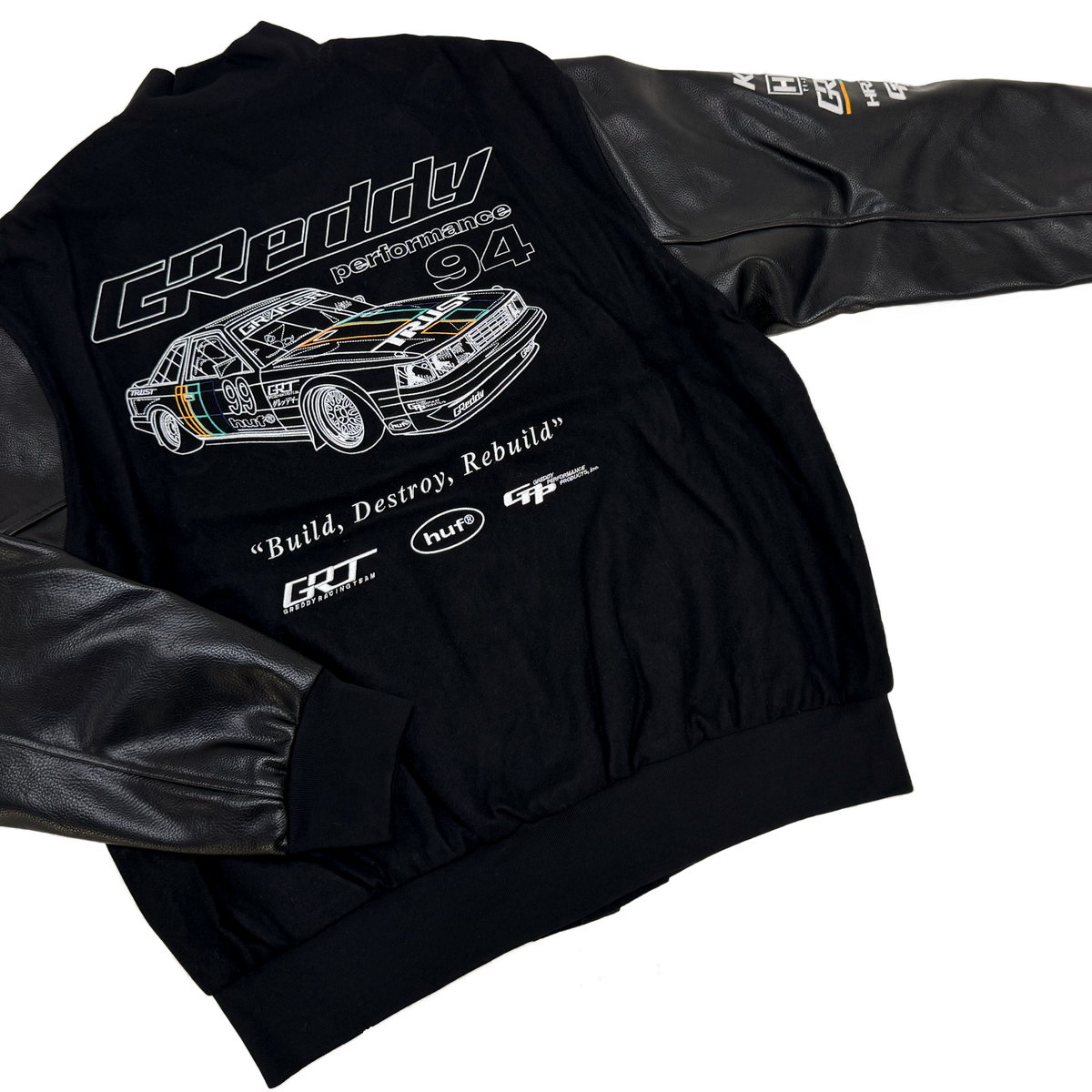 HUF x GReddy Varsity Jacket