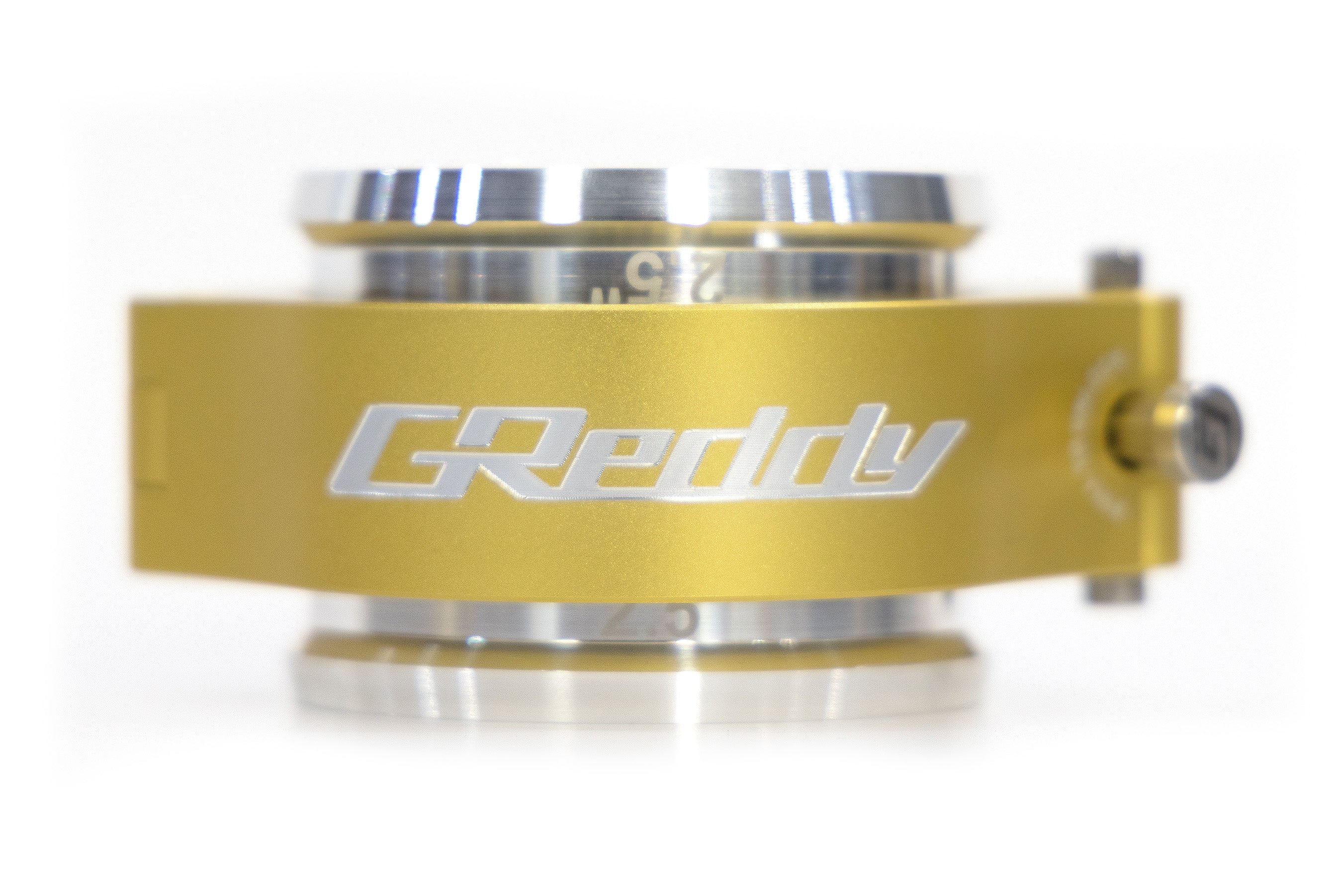 GREDDY 2.5" BOOST TUBE CLAMP WITH WELD-ON RINGS (GOLD) - (22420250)