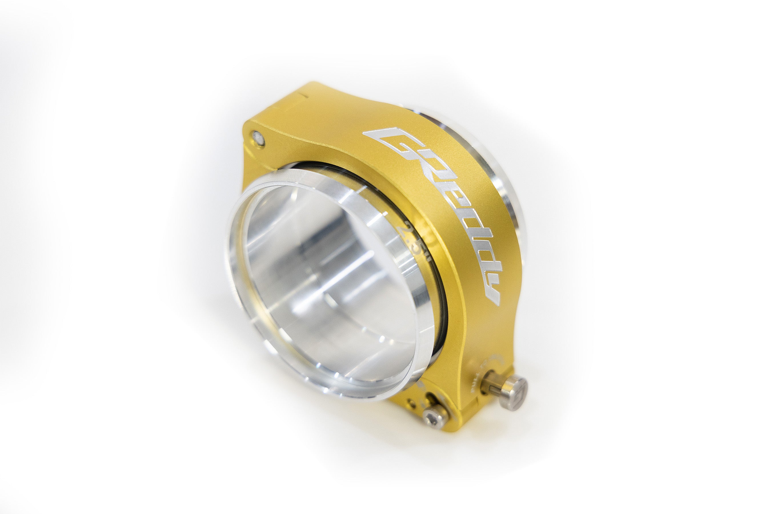 GREDDY 2.5" BOOST TUBE CLAMP WITH WELD-ON RINGS (GOLD) - (22420250)