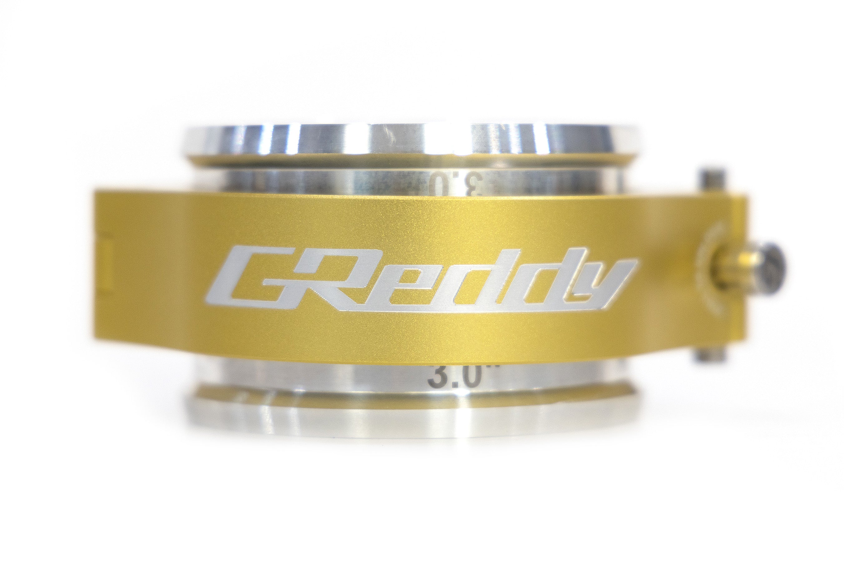 GREDDY 3.0" BOOST TUBE CLAMP WITH WELD-ON RINGS (GOLD) - (22420300)