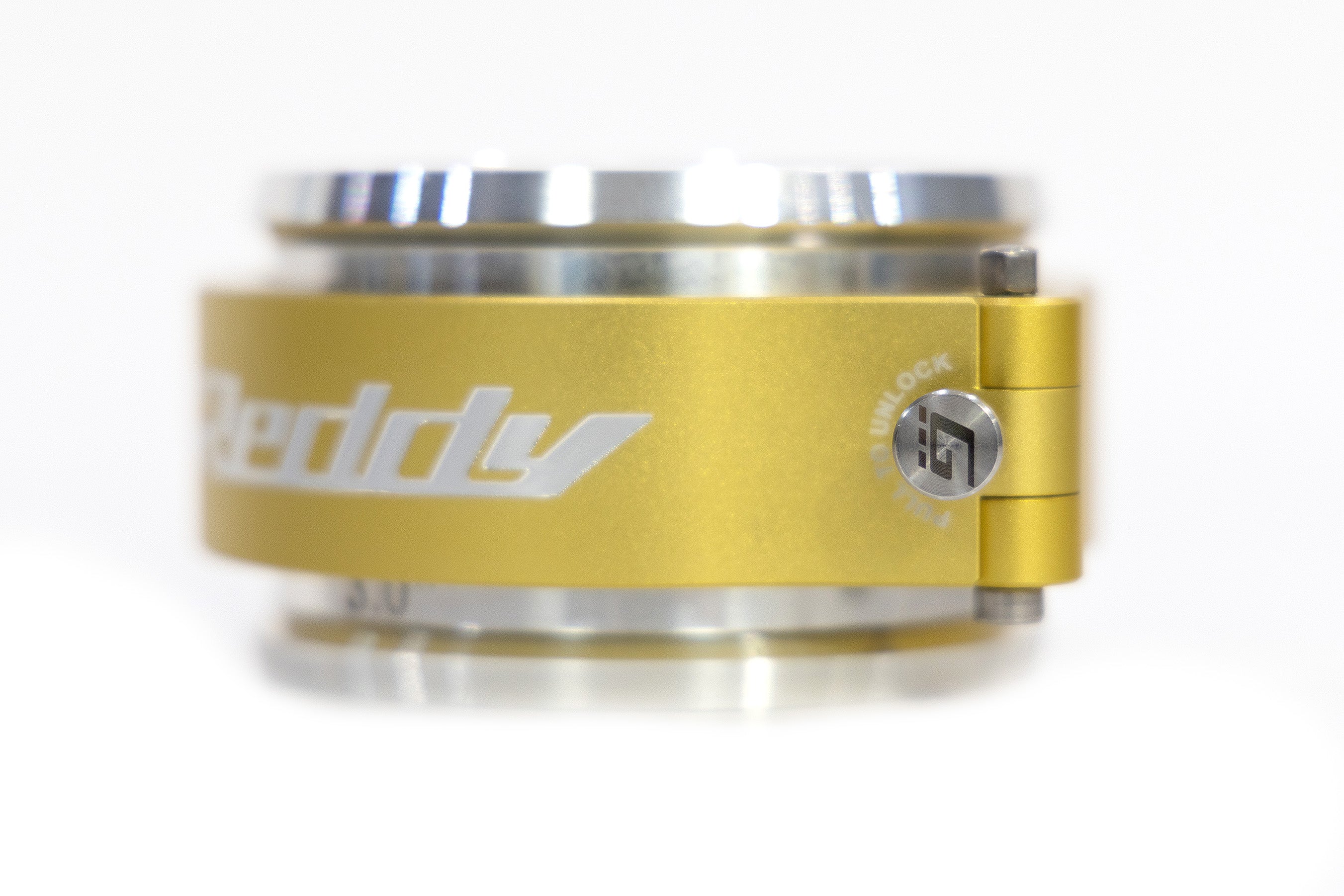 GREDDY 3.0" BOOST TUBE CLAMP WITH WELD-ON RINGS (GOLD) - (22420300)