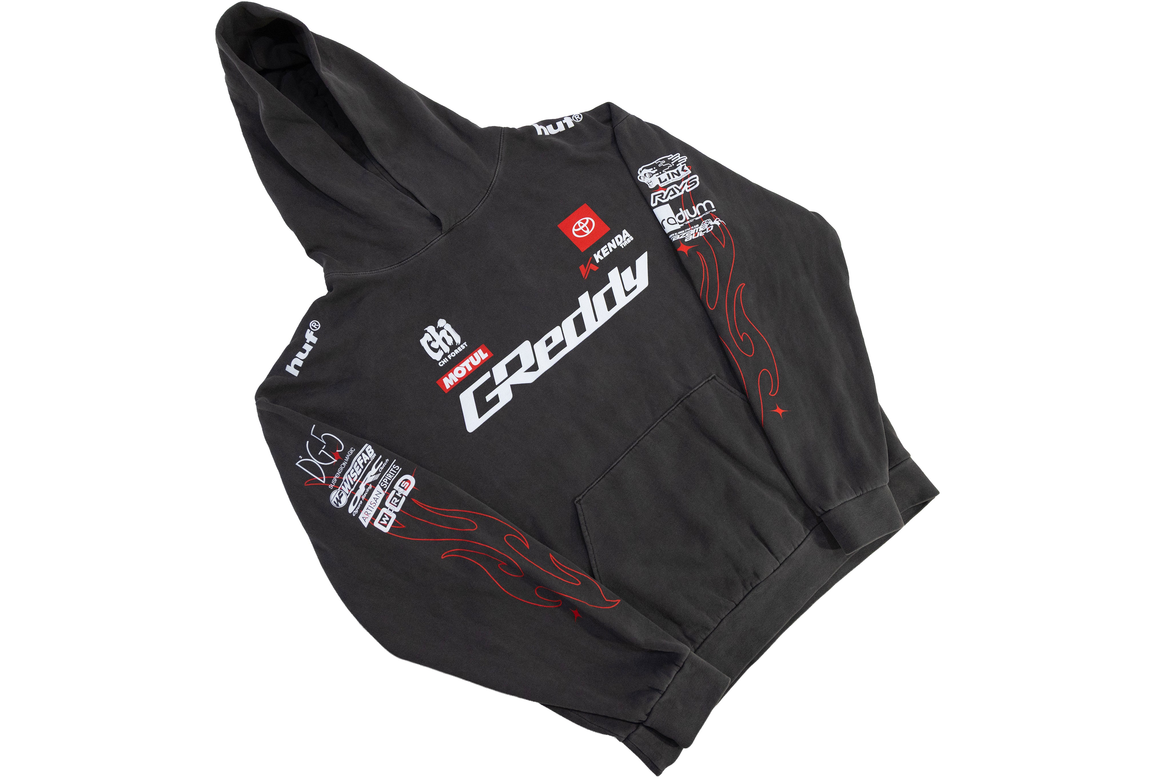 2026 K.Gushi Team Hood - Pigment Black