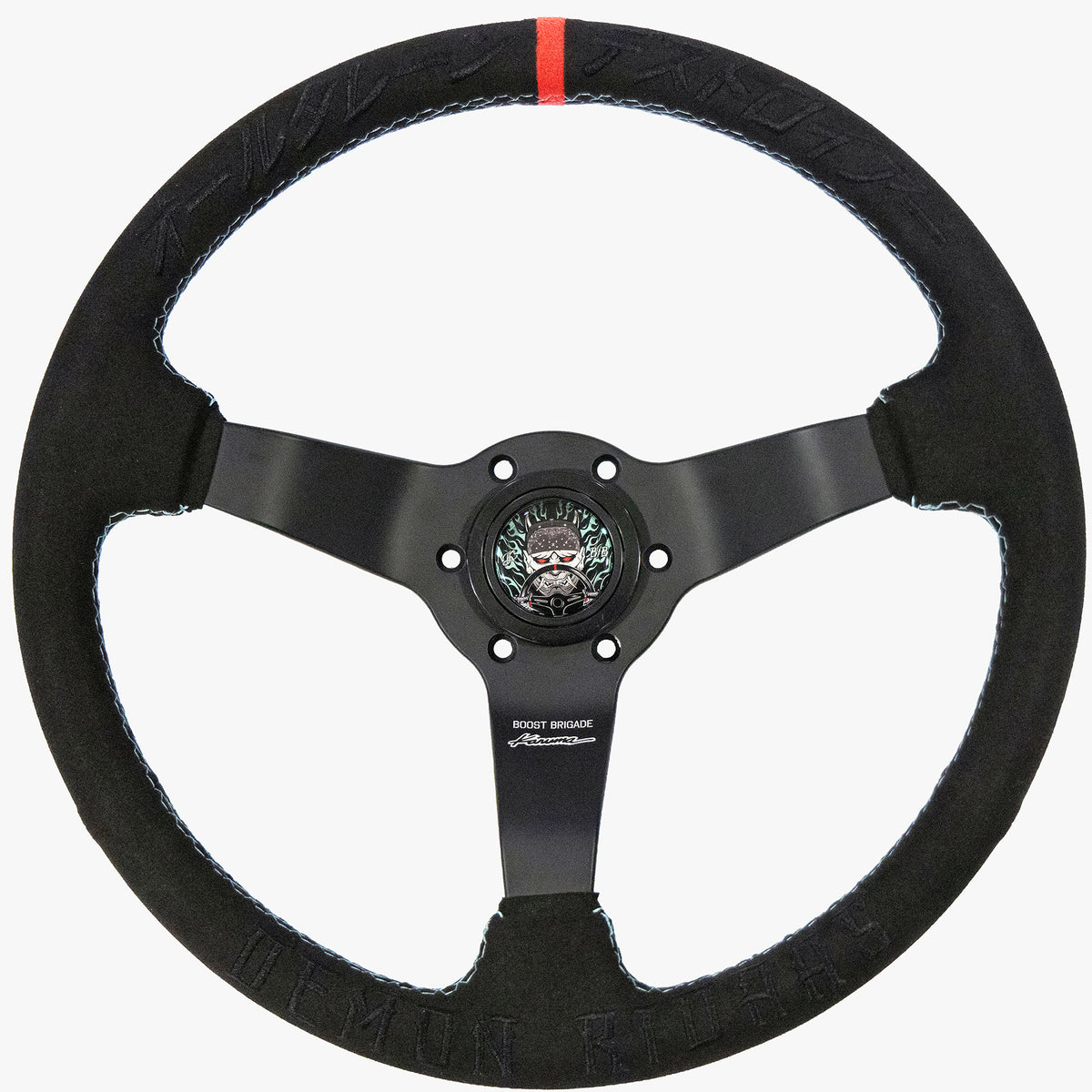 Boost Brigade x Karuma Demon Ridahs Steering Wheel - Limited Ed. 300pc