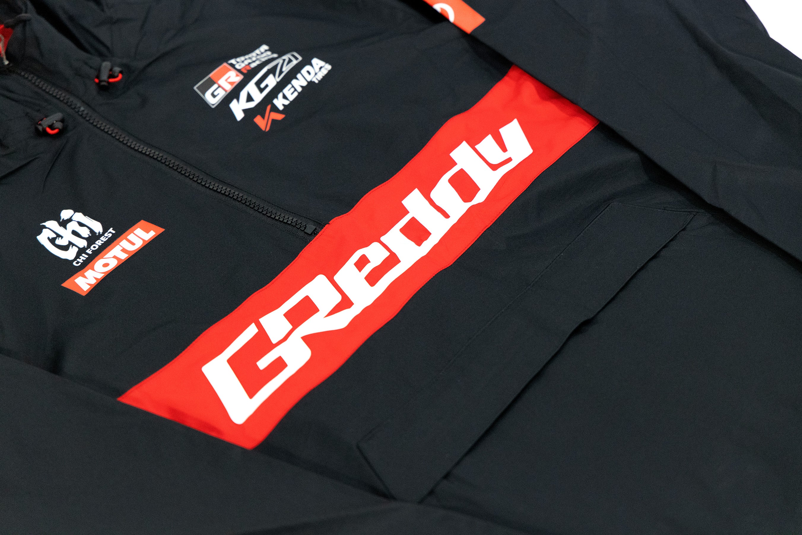 2025 K.Gushi Team Nylon Pullover - Black