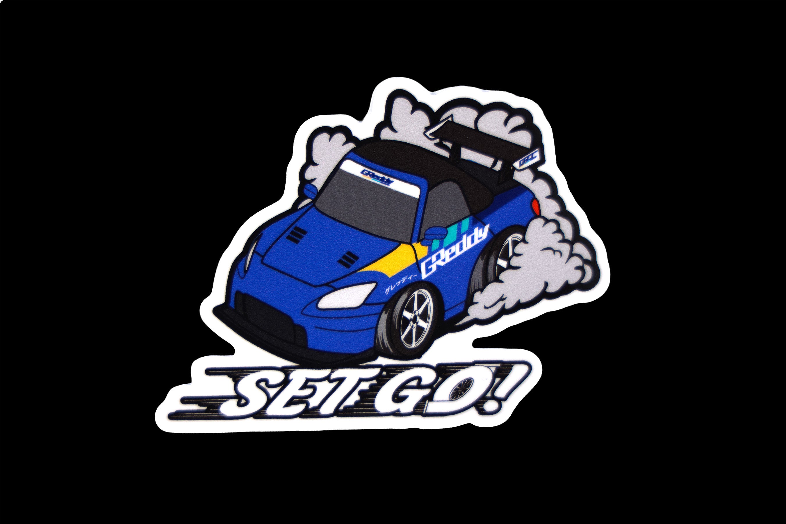 GReddy Set Go! - Sticker Pack