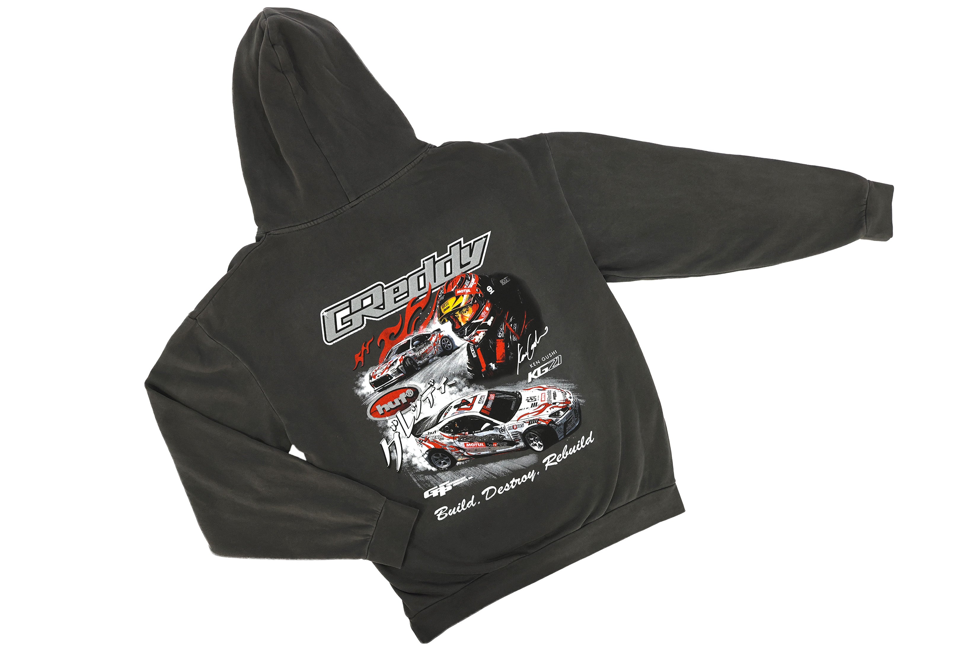 HUF X Ken Gushi Hood - Shadow