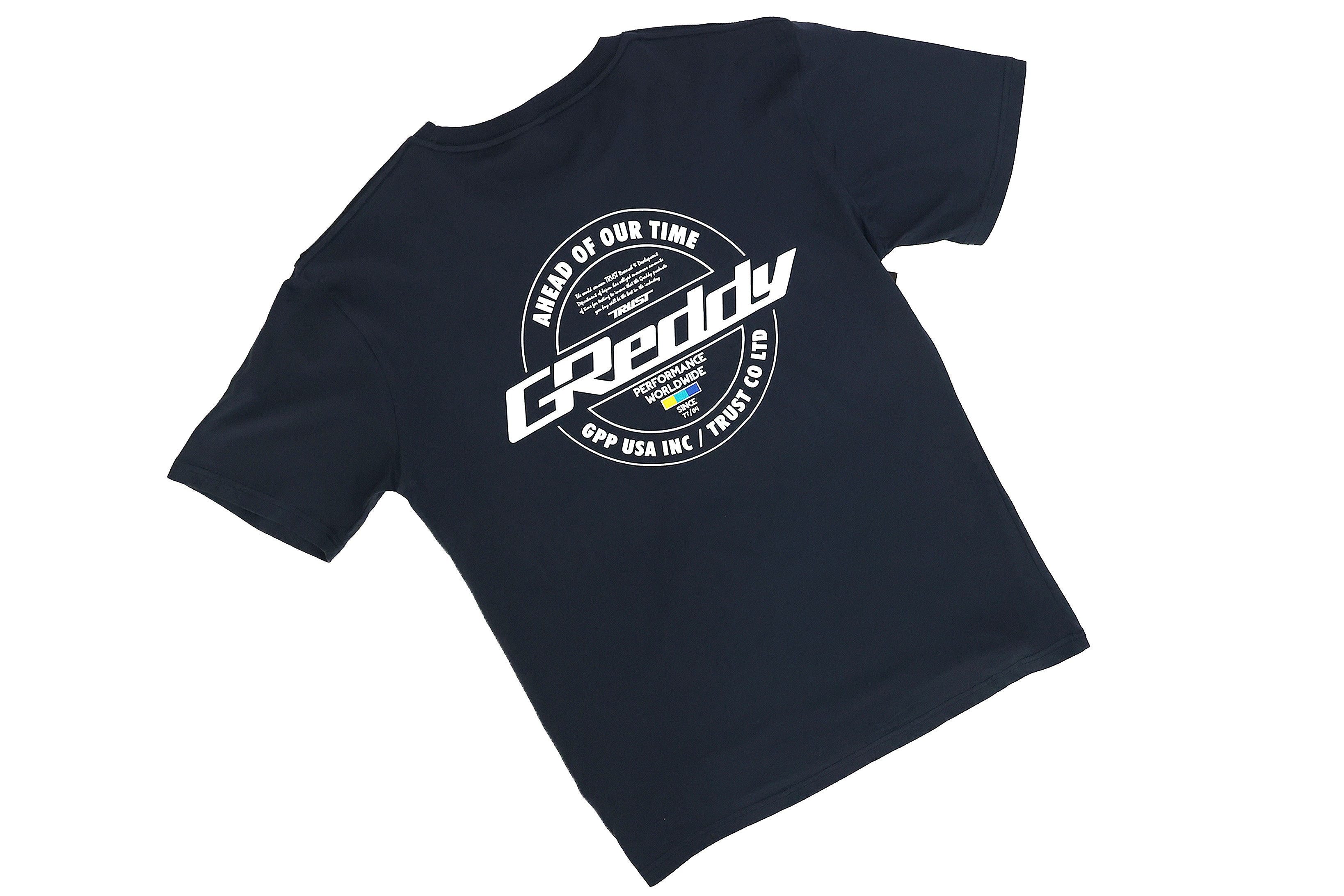 GReddy Worldwide Seal Tee - Navy Blue