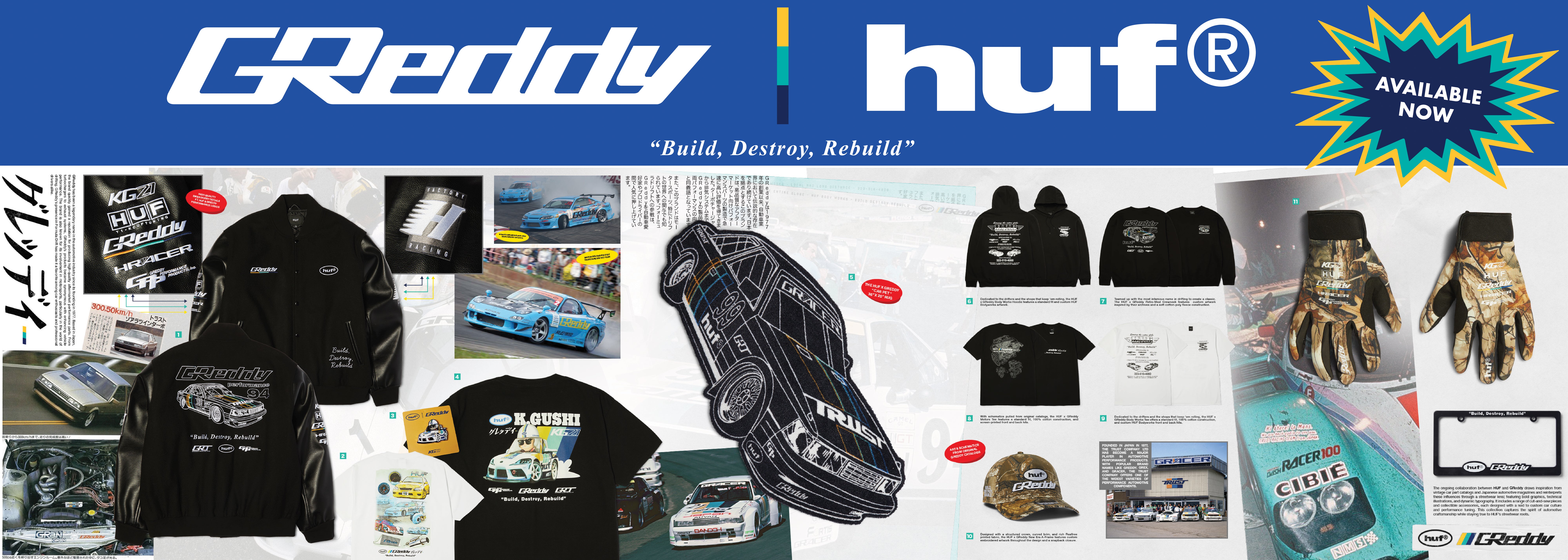 Welcome to the new GReddy.com product catalog and online store.