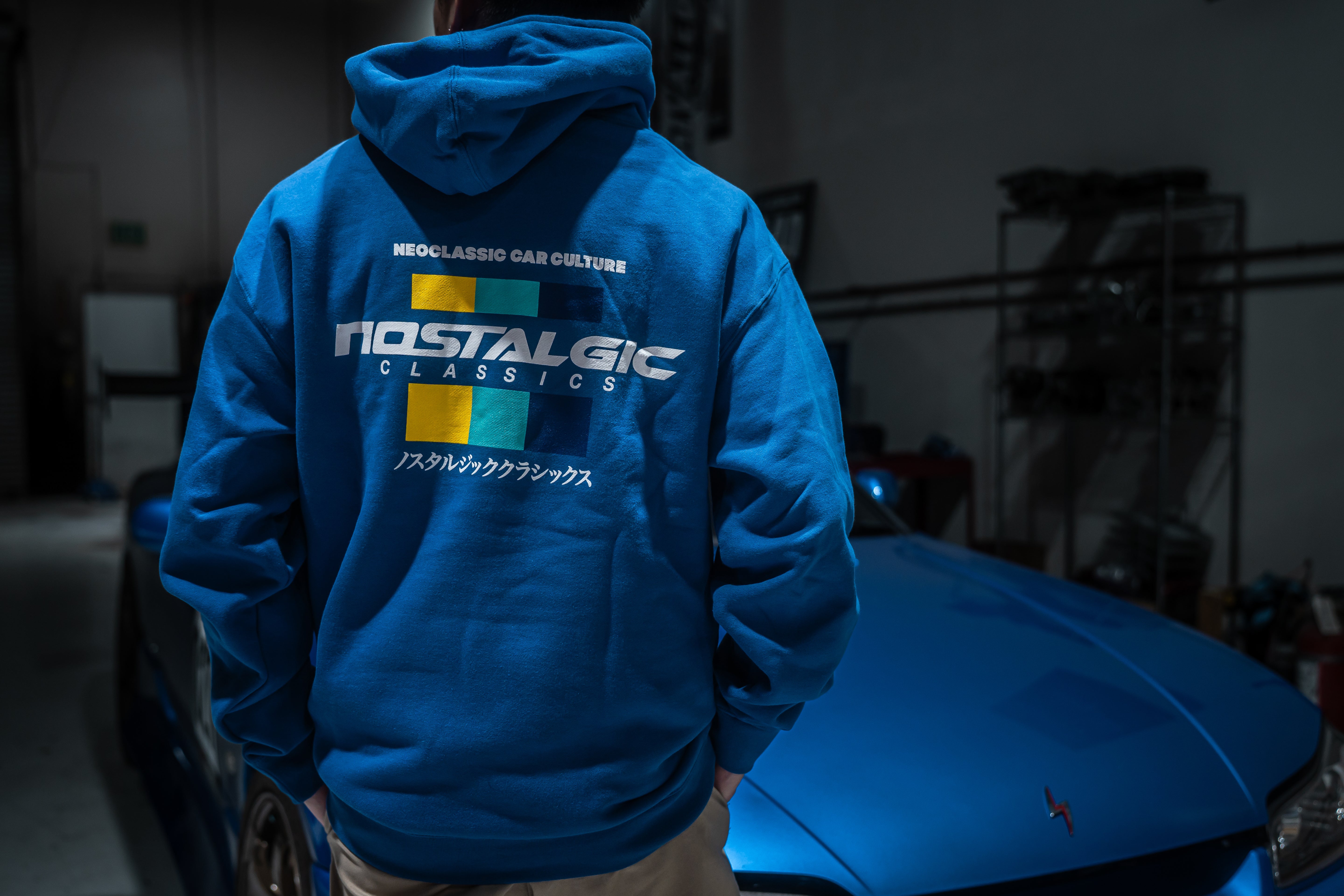 Nostalgic Classics Trust Pullover Hood - Royal