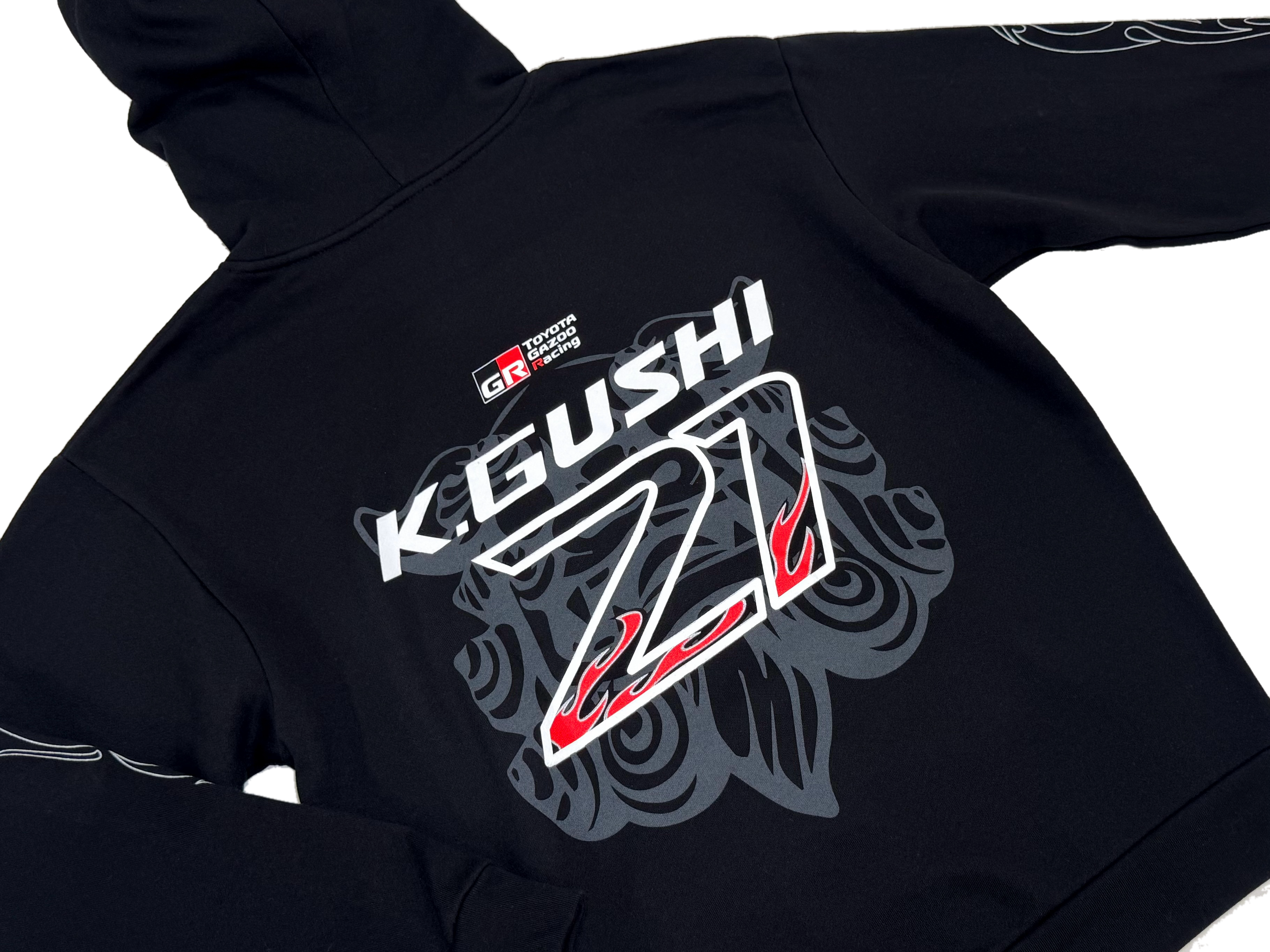 GReddy x Gushi LB2  Pullover Hoodie - Black