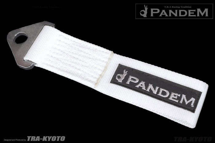 Pandem Tow Hook Strap - White