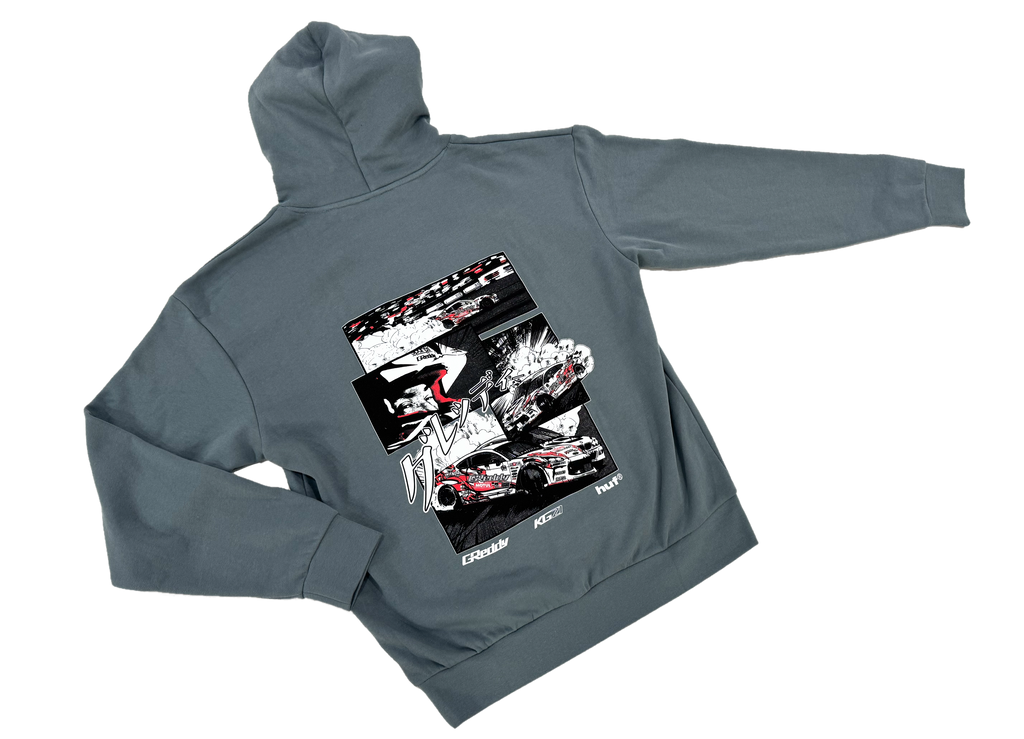 GReddy X HUF Reveal Hood(s)- Blue Magic
