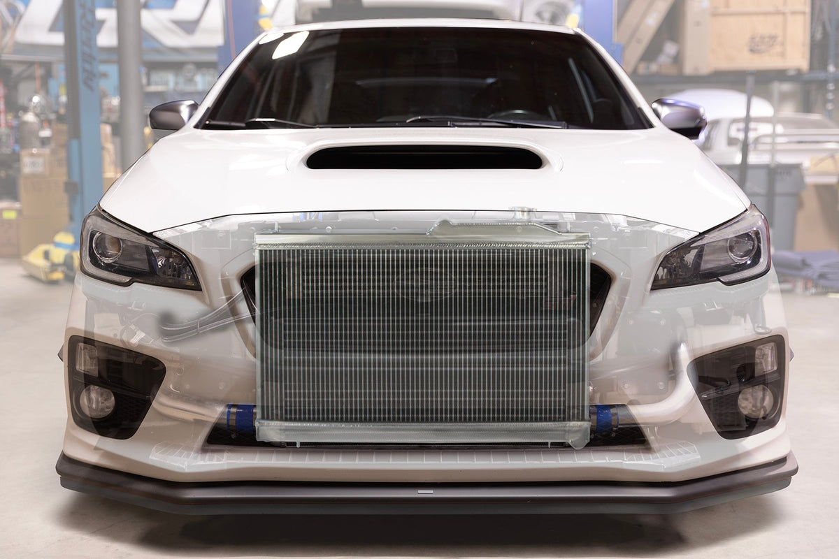 Vab 1003664 Radiator ALUMINUM RADIATOR GRB/GV/VAB IMPREZA EJ20 - (12063801)