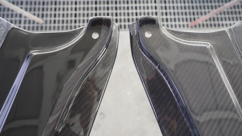 Eos R32 Diffuser Garage Active Aero (R32) - Front Lower Lip Spoiler (Splitter)