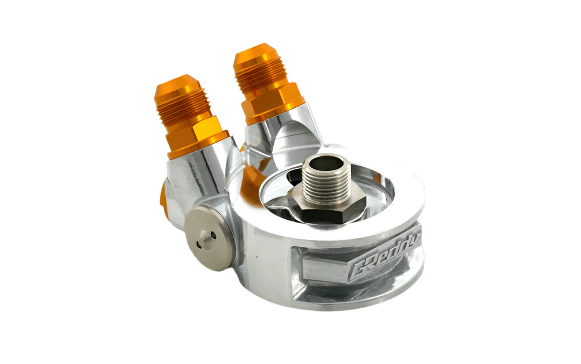 Greddy Oil Cooler Block Adapter Type E - Universal STD