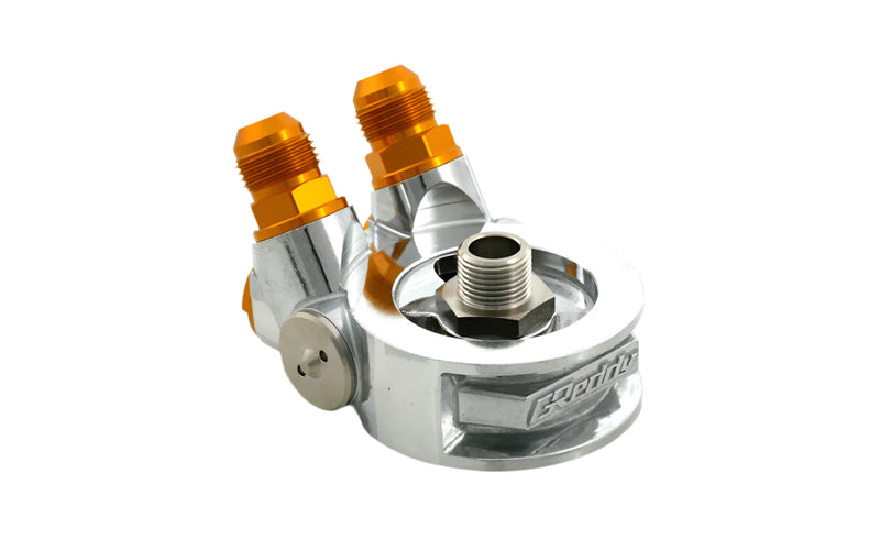 Revised GReddy Std. Oil Cooler Block Adapter - Universal
